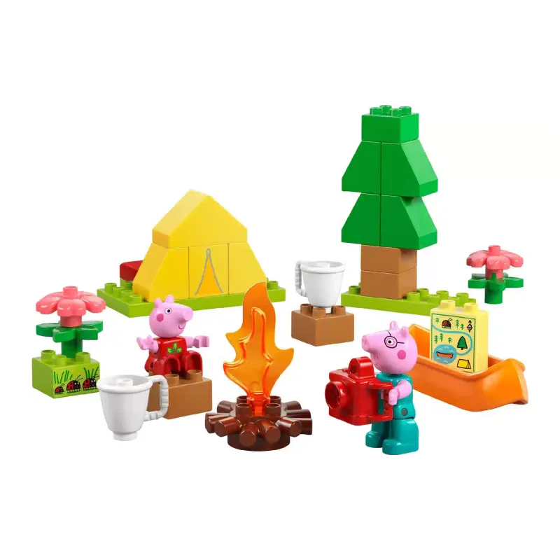 Κατασκευαστής LEGO Duplo Peppa Pig Camping Trip (10452-)