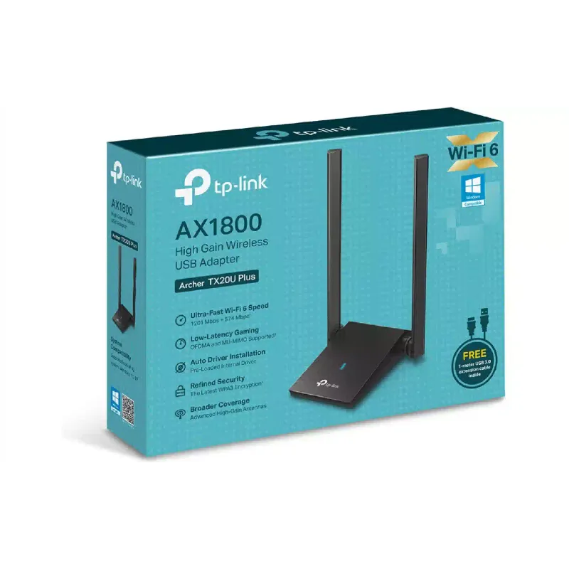 Wi-Fi адаптер TP-Link (Archer TX20U Plus)