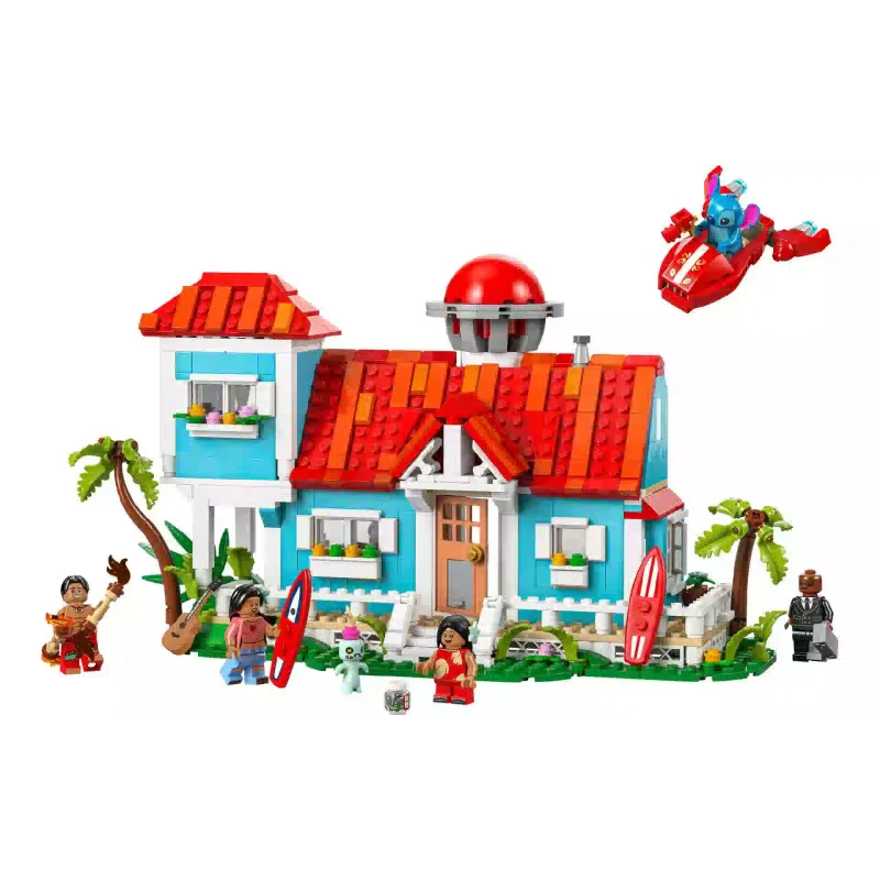 Κατασκευαστής LEGO Disney Lilo and Stitch Beach House (43268)
