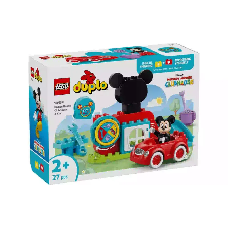Κατασκευαστής LEGO Disney Mickey & Friends Mickey Mouse Clubhouse & Car (10454)