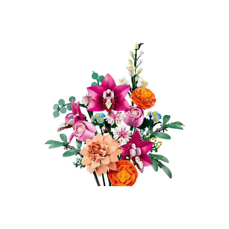 Construtor LEGO Botanicals Pretty Pink Flower Bouquet (10342)