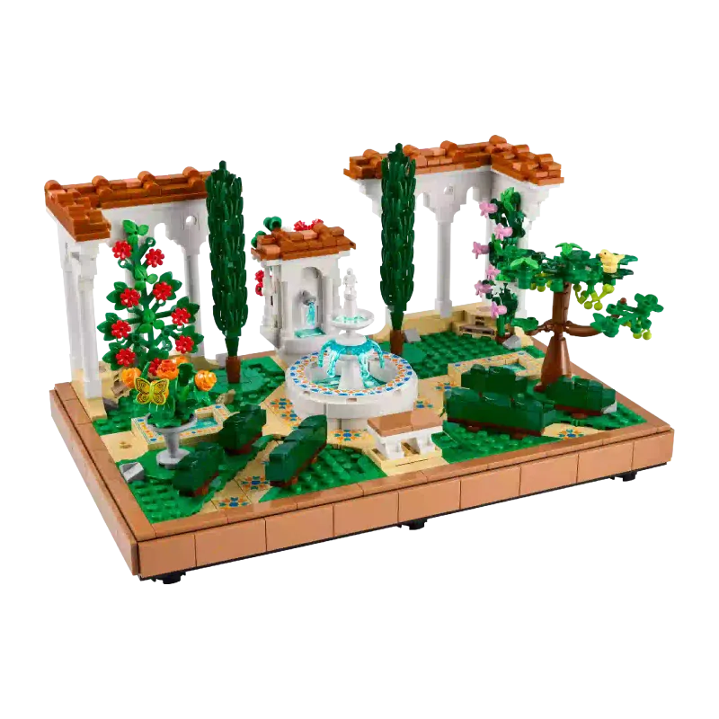 Construtor LEGO Icons Fountain Garden (10359)