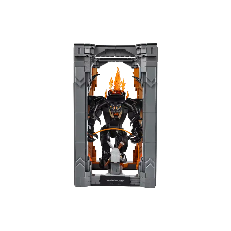 Constructor LEGO Icons The Lord of the Rings Balrog Book Nook (10367)
