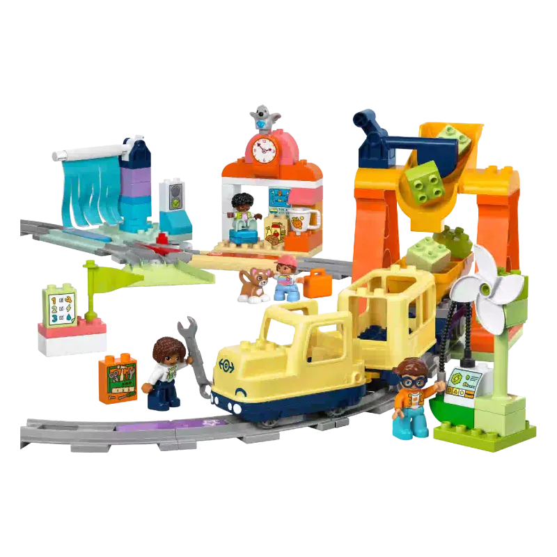 Κατασκευαστής LEGO Duplo Trains Big Interactive Community Train (10428)