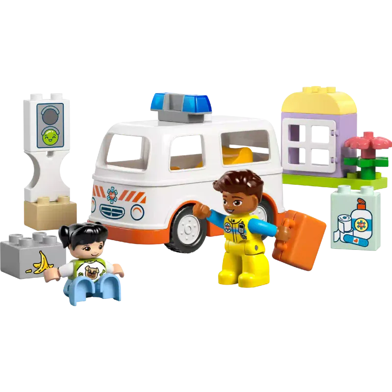 Konstruktor LEGO Duplo Ambulance & Driver (10447)