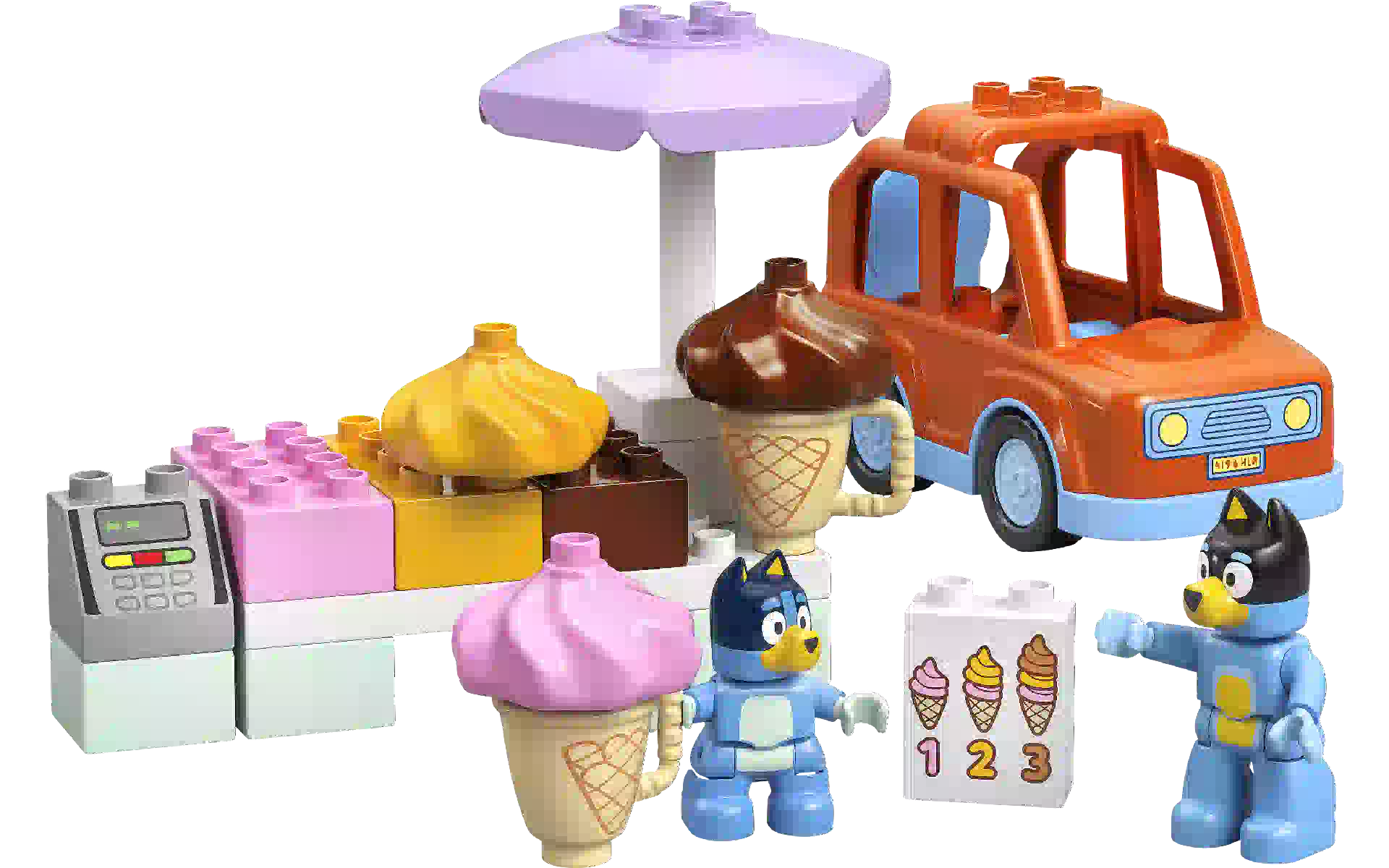 Konstruktor LEGO Ice Cream Trip with Bluey (10458) Konstruktor LEGO Ice Cream Trip with Bluey (10458)