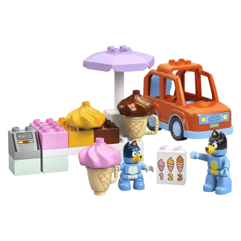 Construtor LEGO Ice Cream Trip with Bluey (10458)
