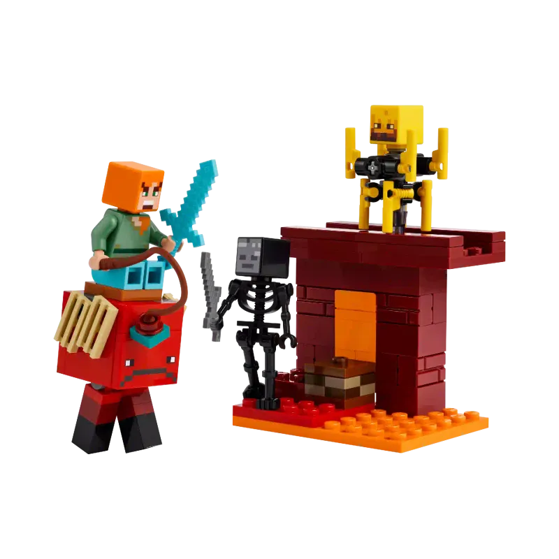 Конструктор LEGO Minecraft The Nether Lava Battle (21266)