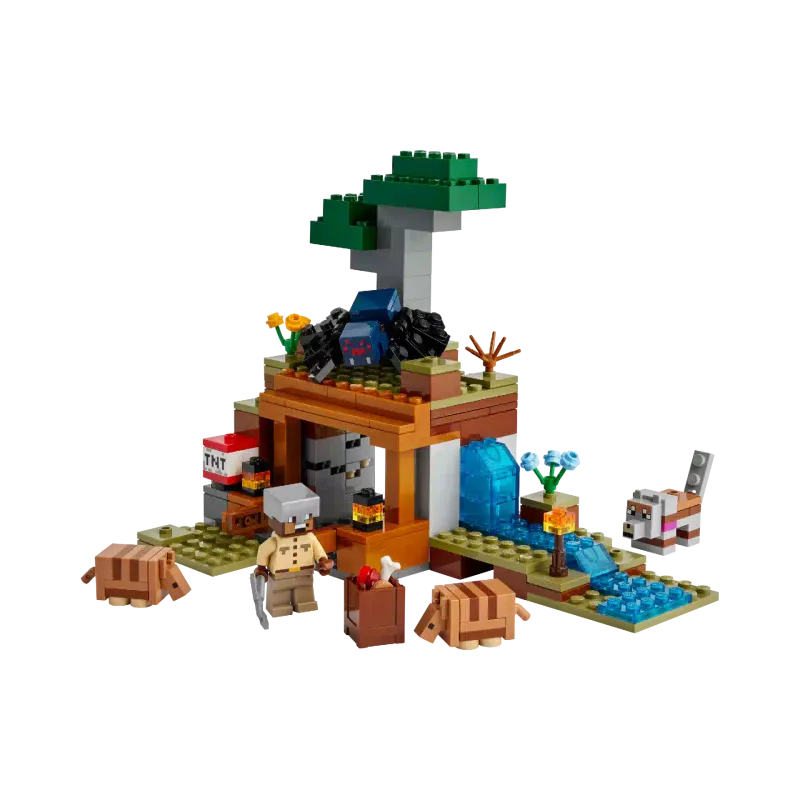 Construtor LEGO Minecraft The Armadillo Mine Expedition (21269)
