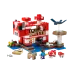 Construtor LEGO Minecraft The Mooshroom House (21270)