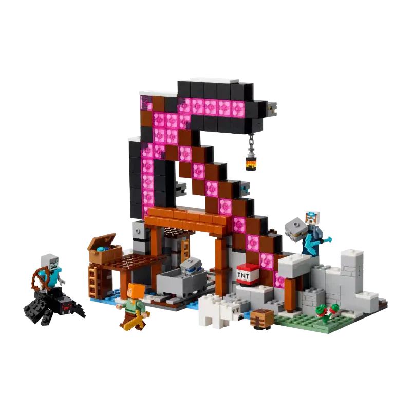 Конструктор LEGO Minecraft The Pickaxe Mine (21277)