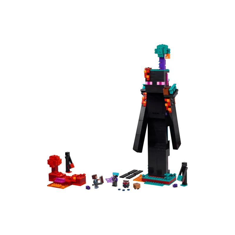 Construtor LEGO Minecraft The Enderman Tower (21279)