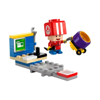 Konstruktor LEGO Super Mario Toad Pit Crew (30702)