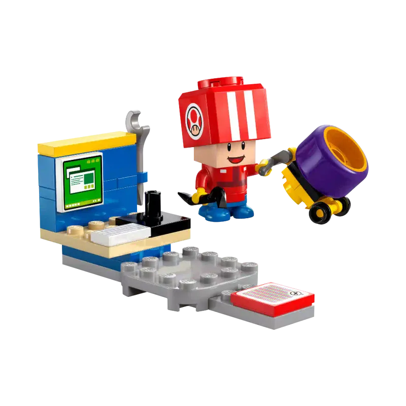 Konstruktor LEGO Super Mario Toad Pit Crew (30702)