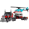Constructor LEGO Creator 3-in-1 Flatbed Truck with Helicopter (31146)