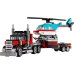 Κατασκευαστής LEGO Creator 3-in-1 Flatbed Truck with Helicopter (31146) Κατασκευαστής LEGO Creator 3-in-1 Flatbed Truck with Helicopter (31146)