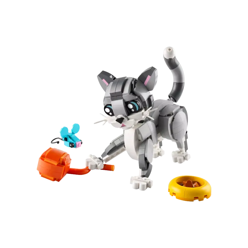 منشئ LEGO Creator 3-in-1 Playful Cat (31163)