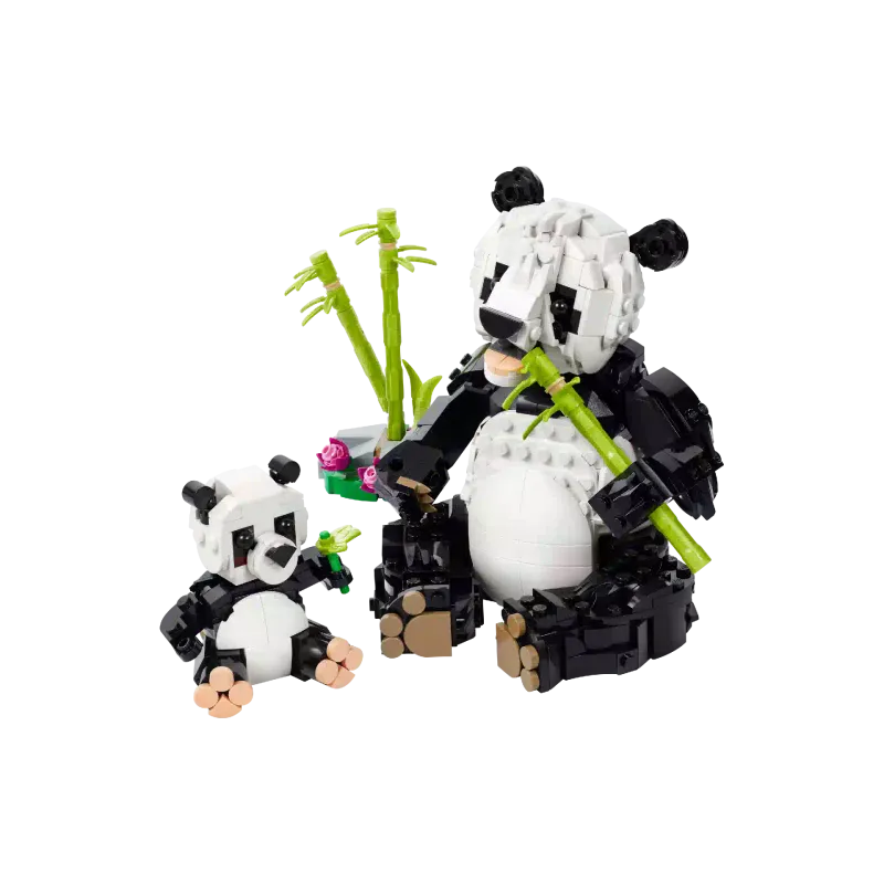 منشئ LEGO Creator 3-in-1 Wild Animals: Panda Family (31165)
