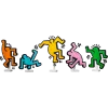 Конструктор LEGO Art Keith Haring Dancing Figures (31216)