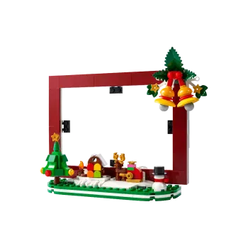 Konstruktor LEGO Seasonal Christmas Christmas Picture Frame (40702)