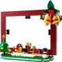Konstruktor LEGO Seasonal Christmas Christmas Picture Frame (40702)