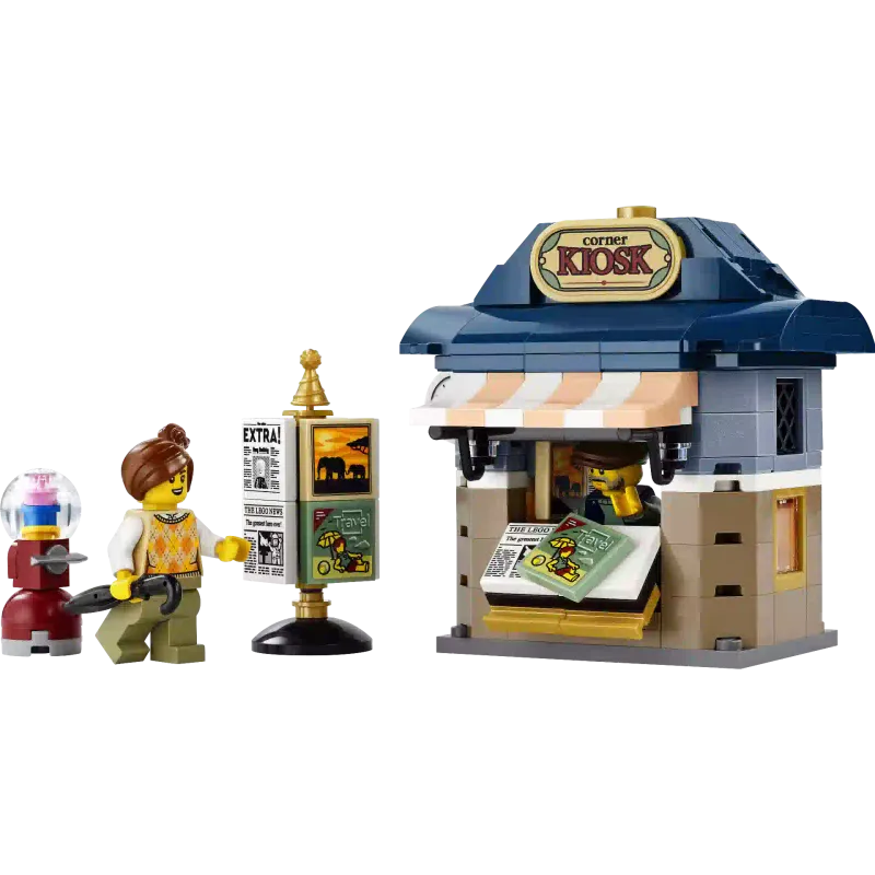 Konstruktor LEGO Icons Corner Kiosk (40757)