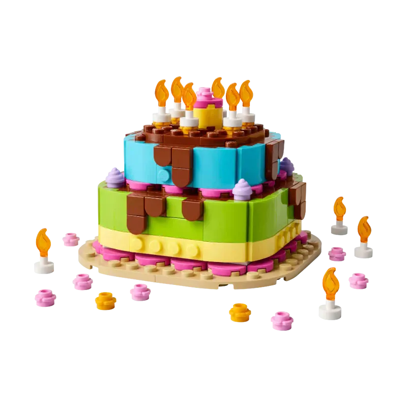 Konstruktor LEGO Birthday Party Cake (40815)