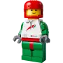 Конструктор LEGO Up-Scaled Racing Driver Minifigure (40819)
