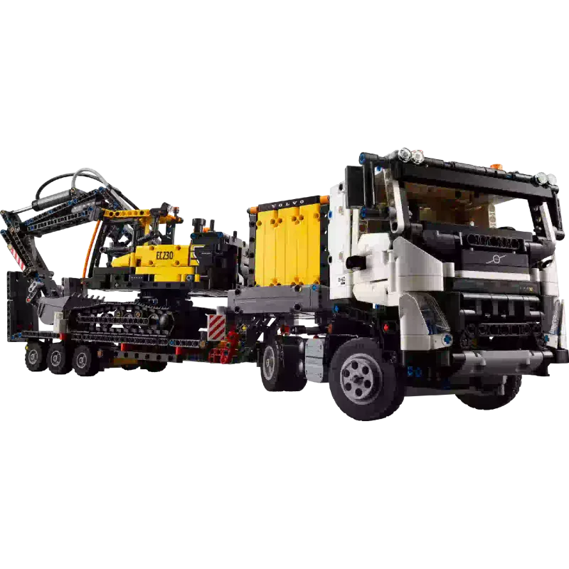منشئ LEGO Technic Volvo FMX Truck & EC230 Electric Excavator (42175)
