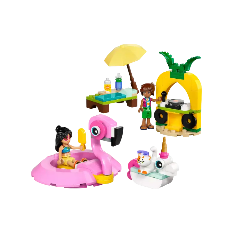 Construtor LEGO Friends Unicorn & Flamingo Pool Party (42658)