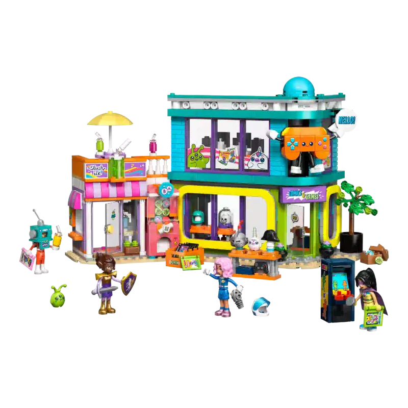 Κατασκευαστής LEGO Comic Book and Game Store (42674)