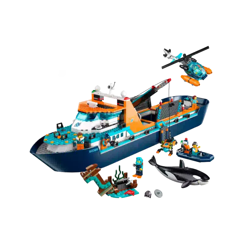 Constructor LEGO City Arctic Arctic Explorer Ship (60368)