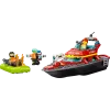 منشئ LEGO City Fire Fire Rescue Boat (60373)