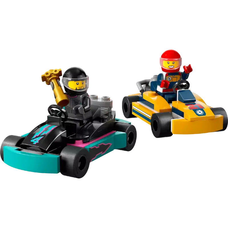 Конструктор LEGO City Go-Karts and Race Drivers (60400)