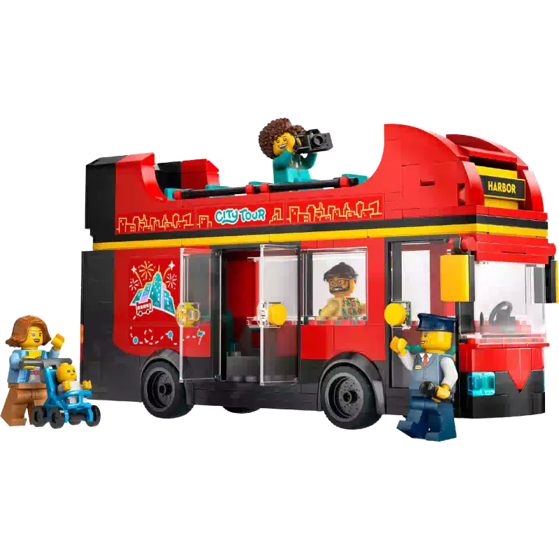 منشئ LEGO City Double-Decker Sightseeing Bus (60407)