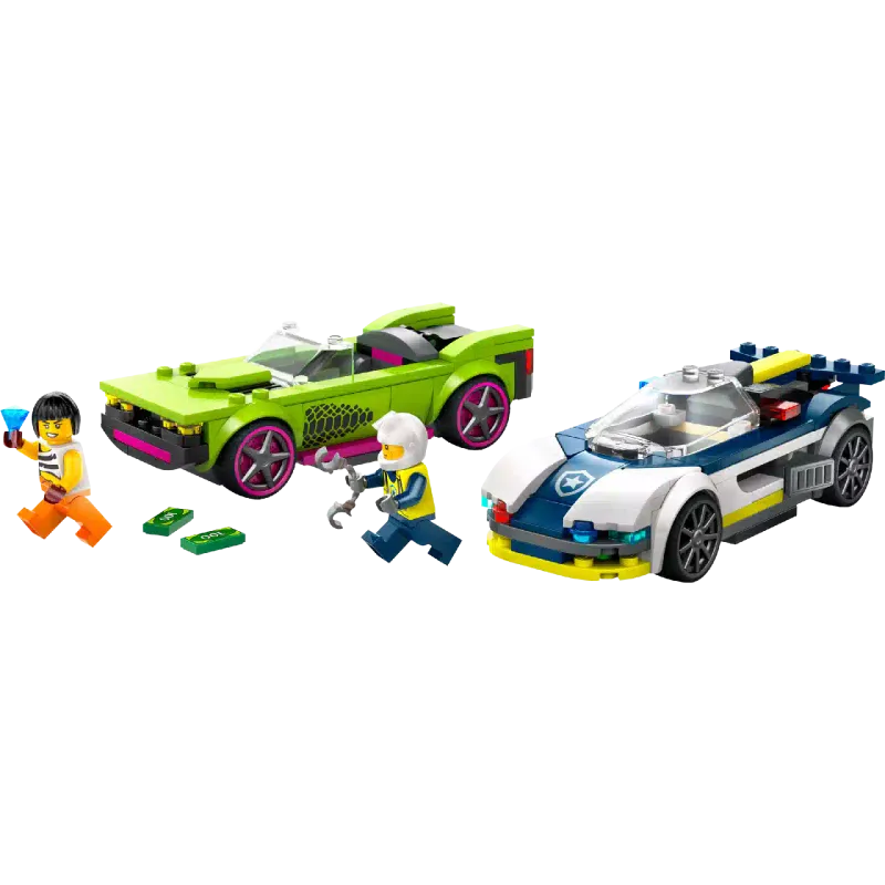 Конструктор LEGO City Police Police Car and Muscle Car Chase (60415)