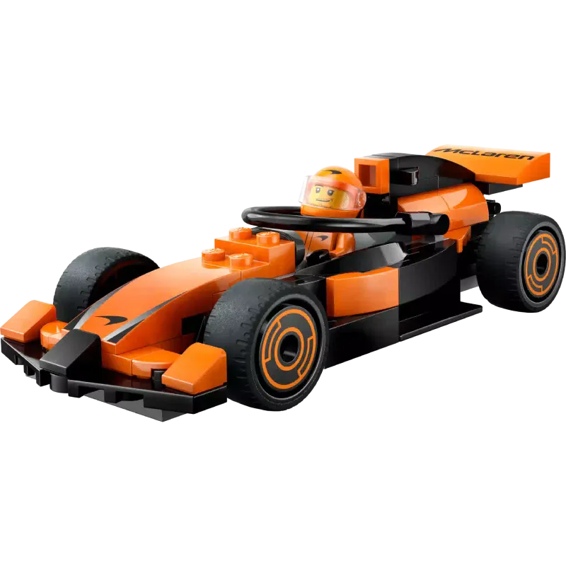 Construtor LEGO City F1 Driver with McLaren Race Car (60442)