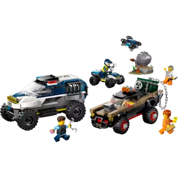 Constructor LEGO City Off-Road Police Car Chase (60449)