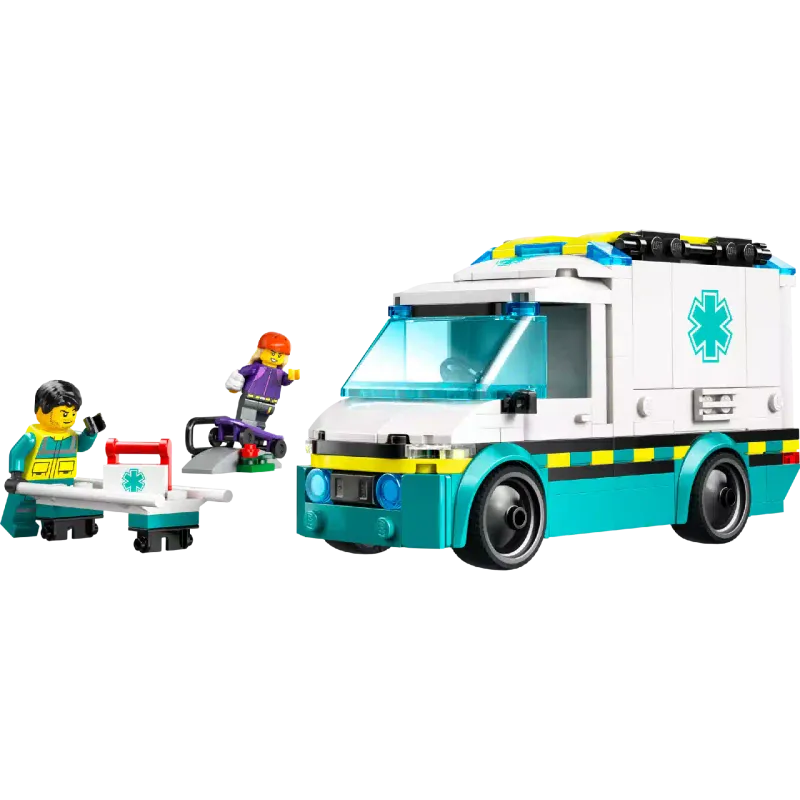 Konstruktor LEGO City Emergency Ambulance (60451)
