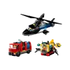 Construtor LEGO City Helicopter, Fire Truck & Submarine Remix (60462)