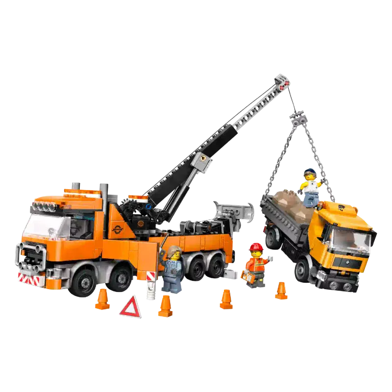 Constructor LEGO Heavy-Duty Recovery Tow Truck with Crane (60467)