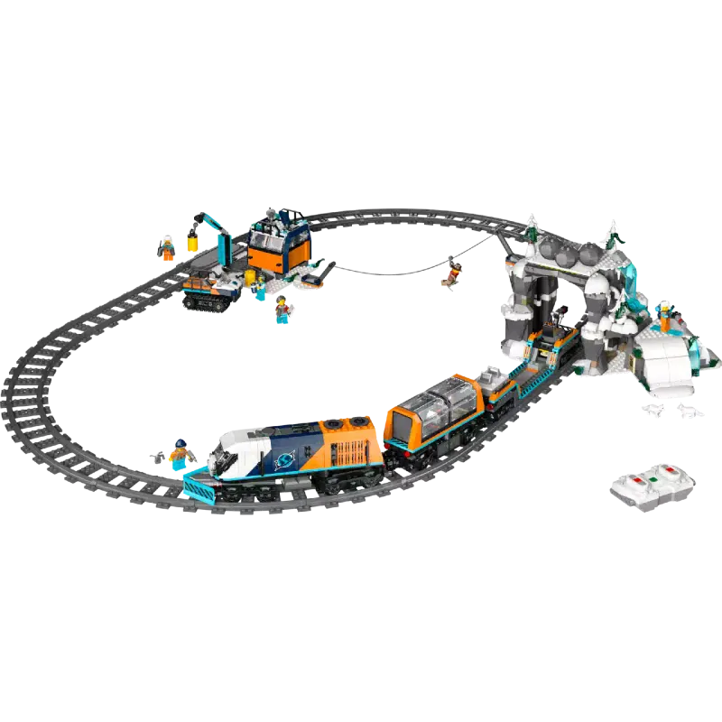 Конструктор LEGO City Explorers' Arctic Polar Express Train (60470)