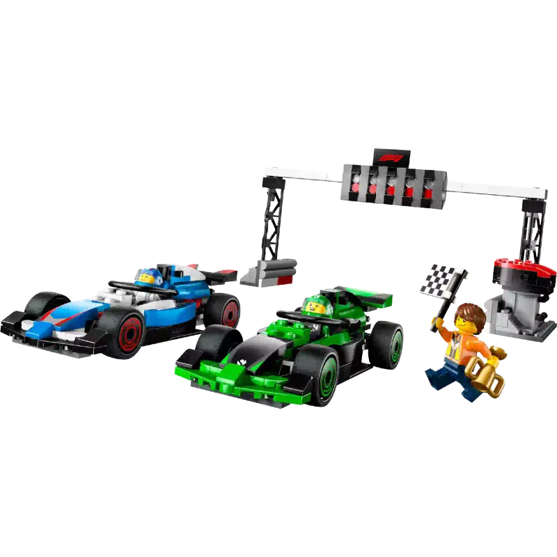 Κατασκευαστής LEGO City F1 Grid with VCARB & Sauber Race Cars (60474)
