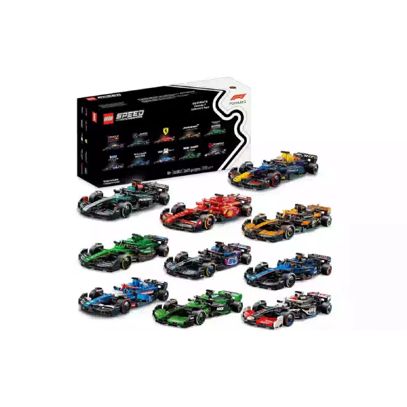 Κατασκευαστής LEGO Speed Champions Ultimate Formula 1 Collector's Pack (66802)