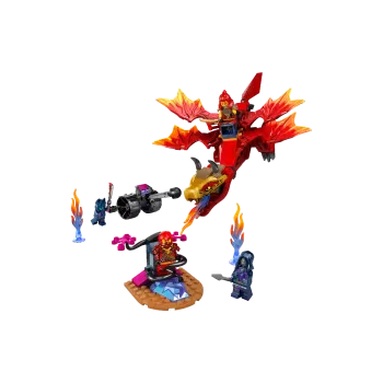Konstruktőr LEGO NINJAGO Kai's Source Dragon Battle (71815)