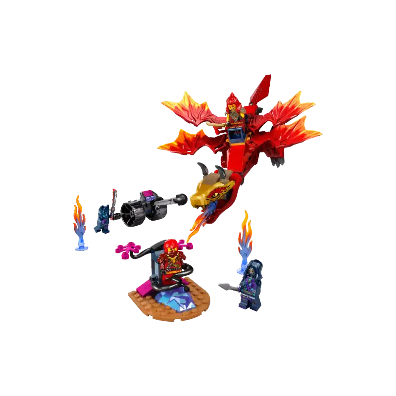 Konstruktor LEGO NINJAGO Kai's Source Dragon Battle (71815)