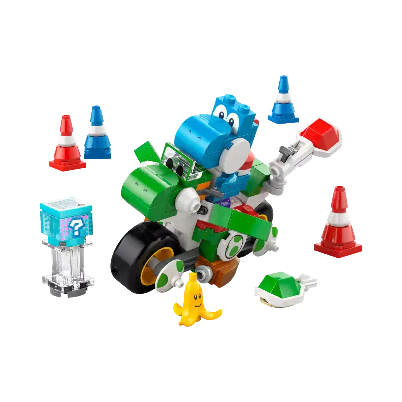 Konstruktor LEGO Super Mario Mario Kart Yoshi Bike (72031)