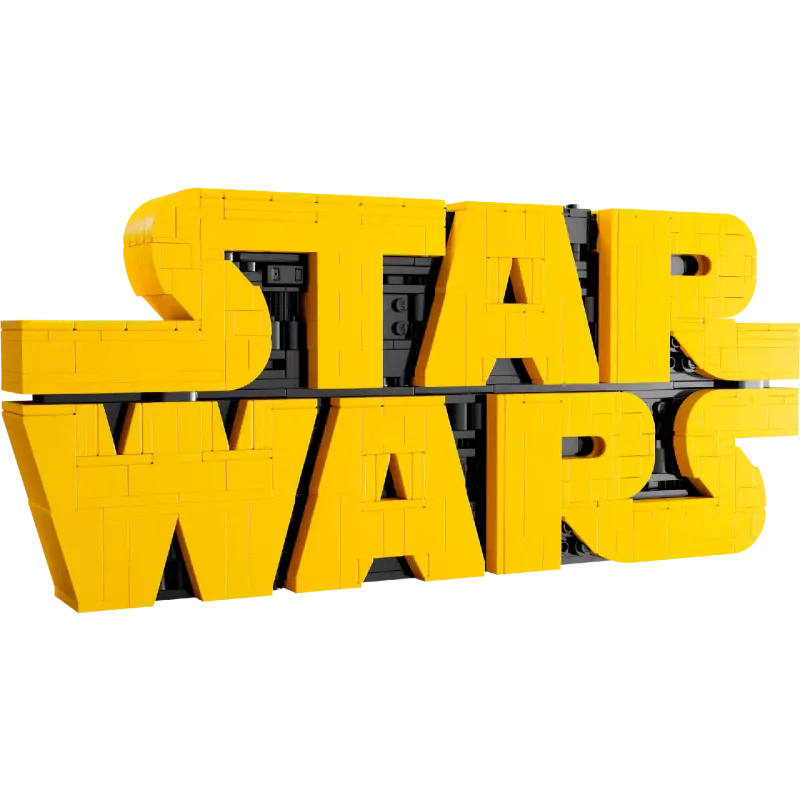 Конструктор LEGO Star Wars Brick-Built Star Wars Logo (75407)