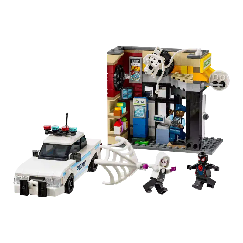 Construtor LEGO Super Heroes Marvel Spider-Man Miles Morales vs. the Spot (76311)