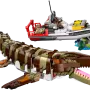 Конструктор LEGO Brick-Built Mosasaurus Boat Mission (76974)